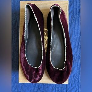 Joie velvet ballet flats , size 37